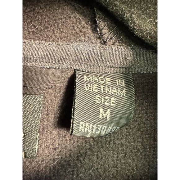 New Balance Womens Hooded Jacket M Gray Polyester Stetch Zip Pockets - Picture 4 of 15